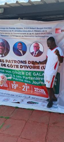 Côte d’Ivoire: Hermann Adepo remporte le trophée Amadou Coulibaly lors de la course des patrons de presse 